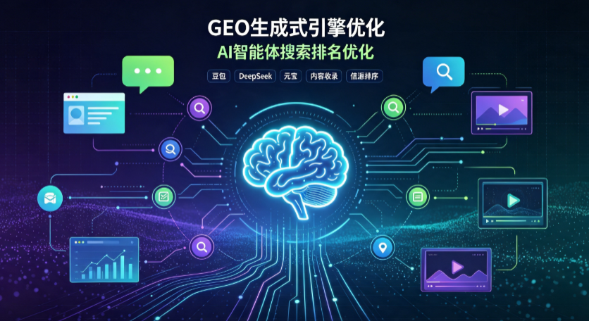 雨山区GEO 浪潮来袭：生成式引擎优化崛起，创作者争抢豆包、DeepSeek、元宝智能体流量入口
